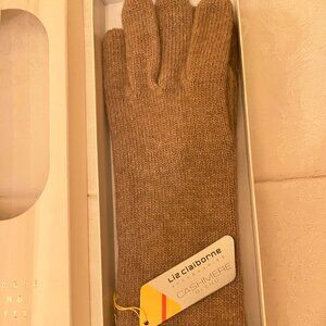 Vintage Liz Claiborne Long Cashmere Blend Gloves - NEW
